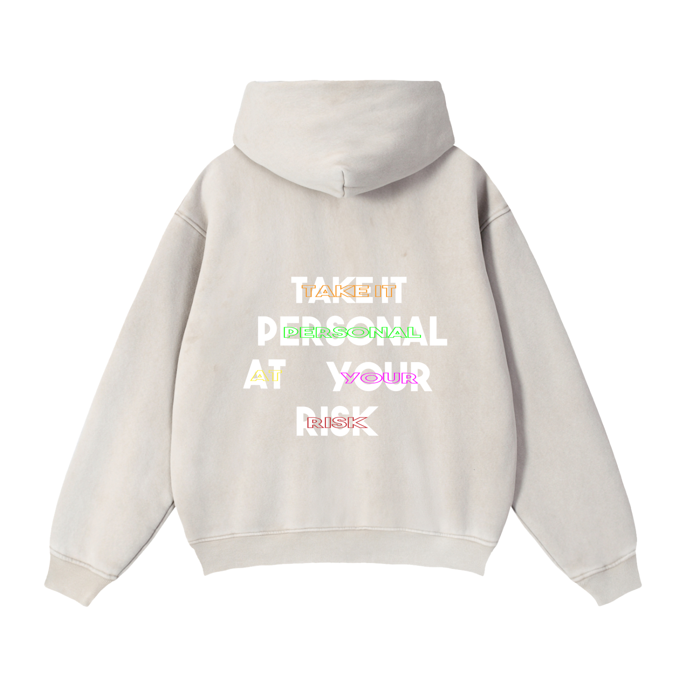 Zip-Through Boxy Fleece Hoodie